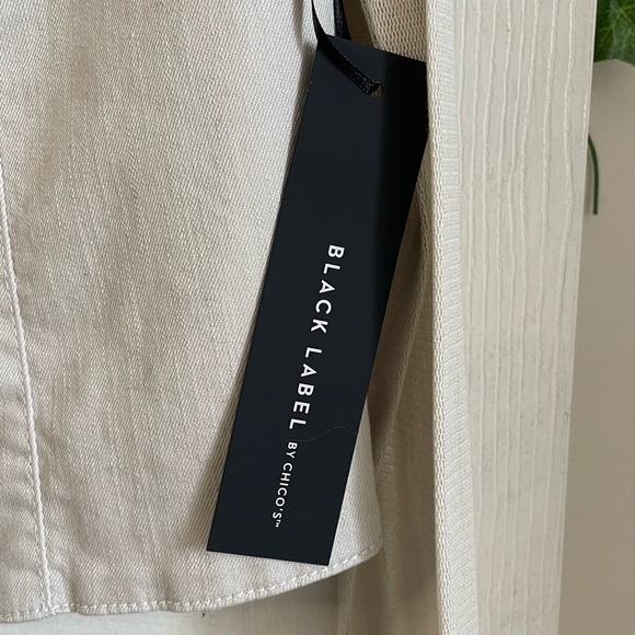 Black Label Embellished Mesh Jacket Size 2 - Picture 4 of 7